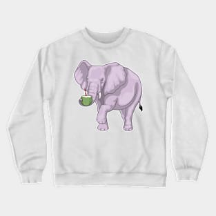 Elephant Coconut Crewneck Sweatshirt